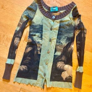 Jean Paul Gautier Mona Lisa Top